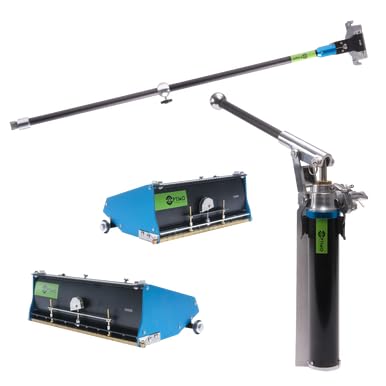 10" & 12" Drywall Flat Finishing Boxes with Handle & Pump F68847