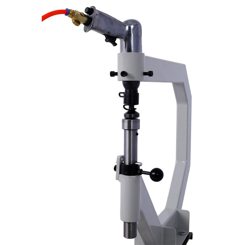 18 Gauge Pneumatic Planishing Hammer with Steel Stand and Foot Pedal L2447