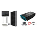 200 Watt 12 Volt Monocrystalline Solar Panel Starter Kit & 2000W Pure Sine Wave Inverter J166612