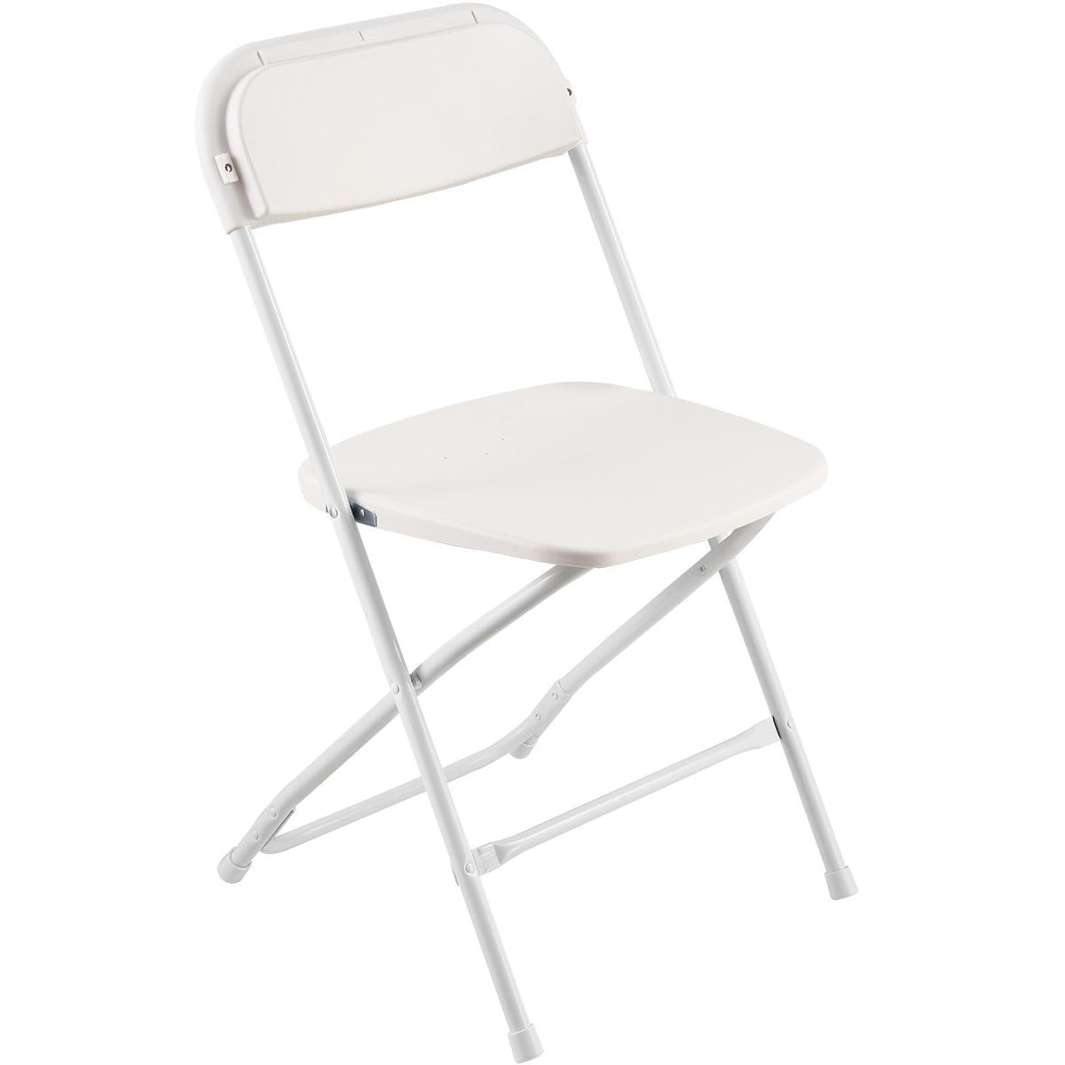 4 Pack Folding Plastic Chairs with Metal Frame I49213