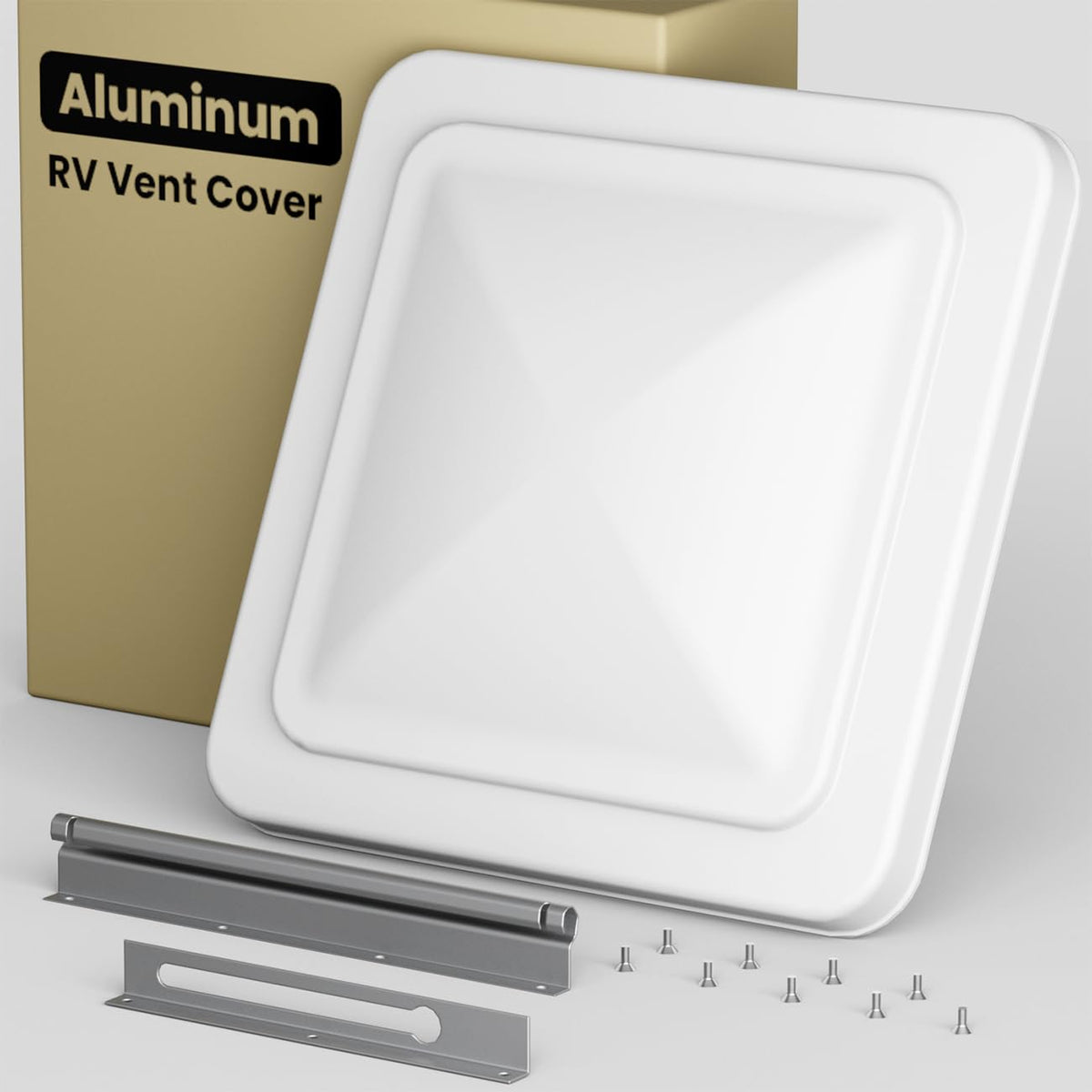 Aluminum RV Roof Vent Cover 14x14 In D255