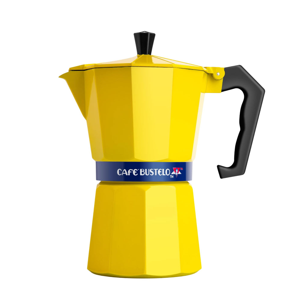 6 Cup Stovetop Espresso Maker 300 ml Aluminum Moka Pot S769041