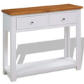 Solid Oak Wood Side Table Y9077