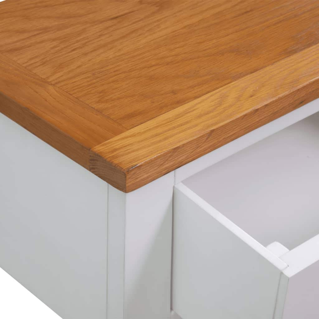 Solid Oak Wood Side Table Y9077