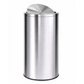13.2 gal Stainless Steel Swing Top Trash Can Y162