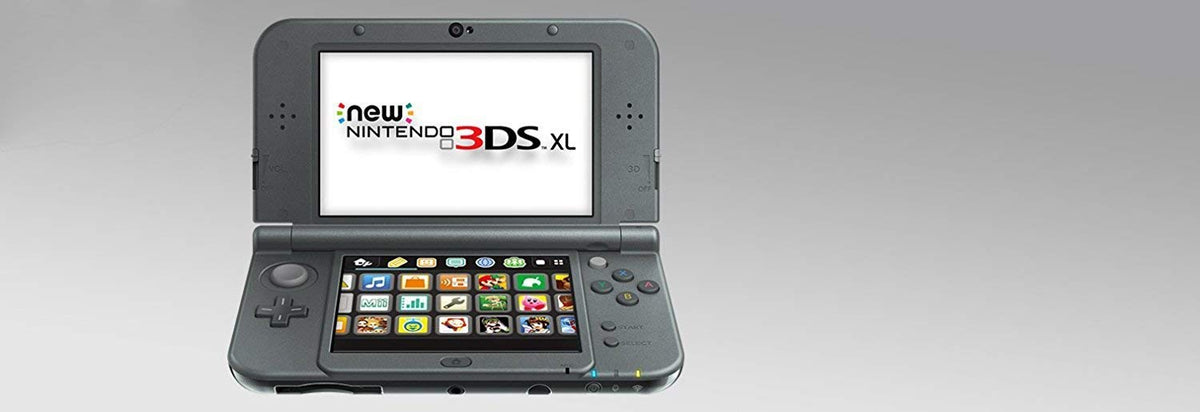 Black Handheld Console and AC Adapter Y215
