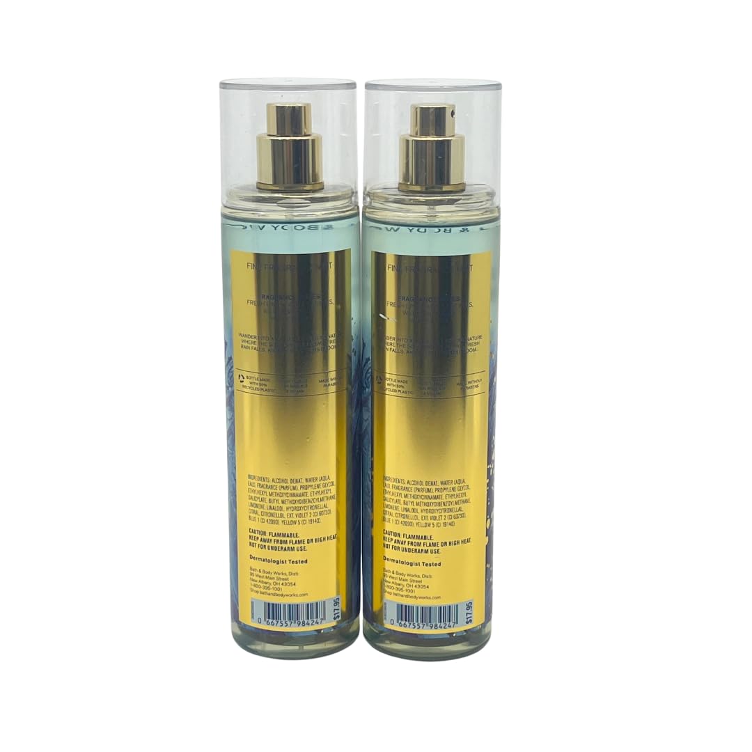 Saltwater Breeze Fine Fragrance Mist 8 oz Pack of 2 G190