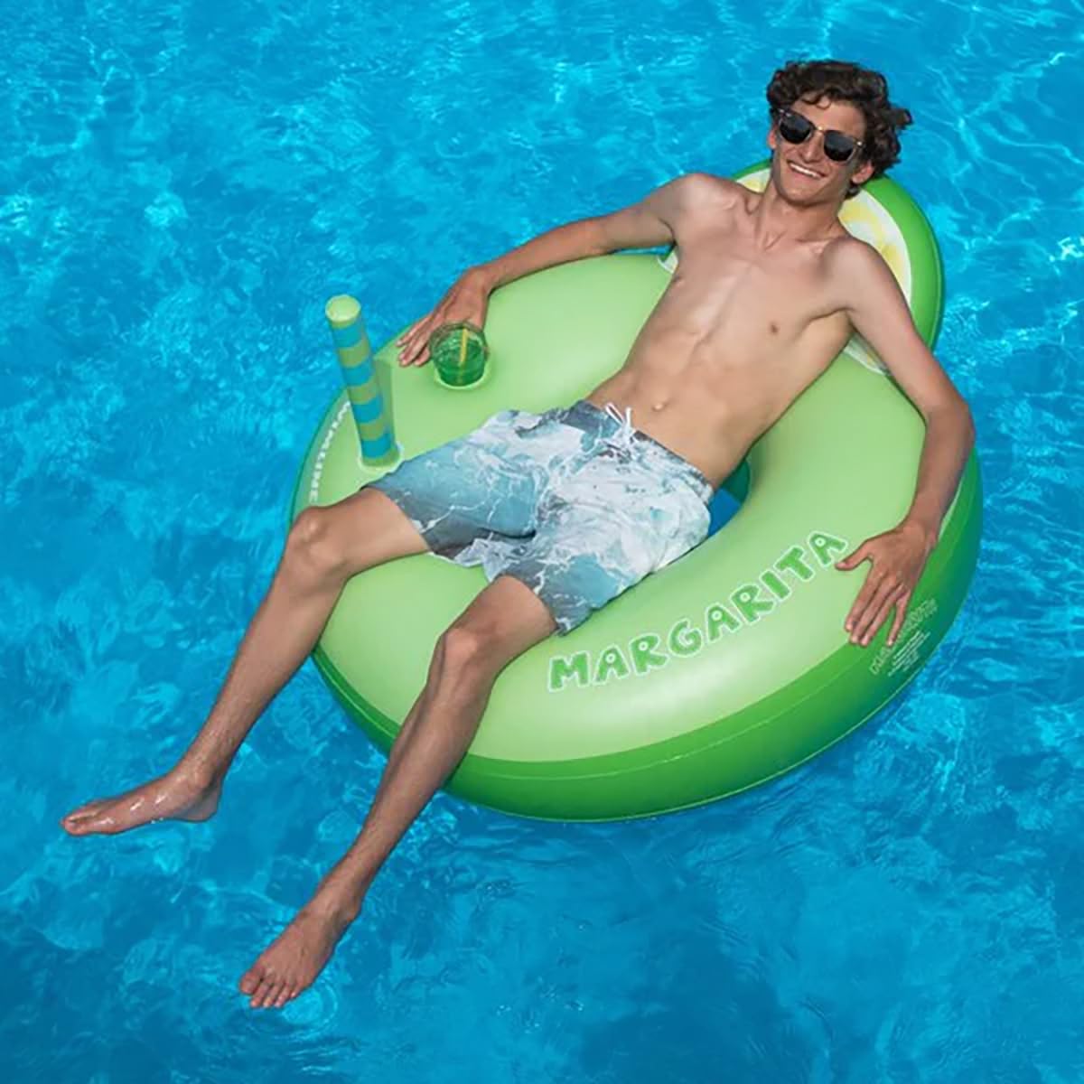 Inflatable Vinyl Pool Ring D801499