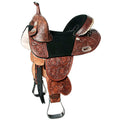 Western Horse Treeless Trail Barrel Saddle Leather U9200