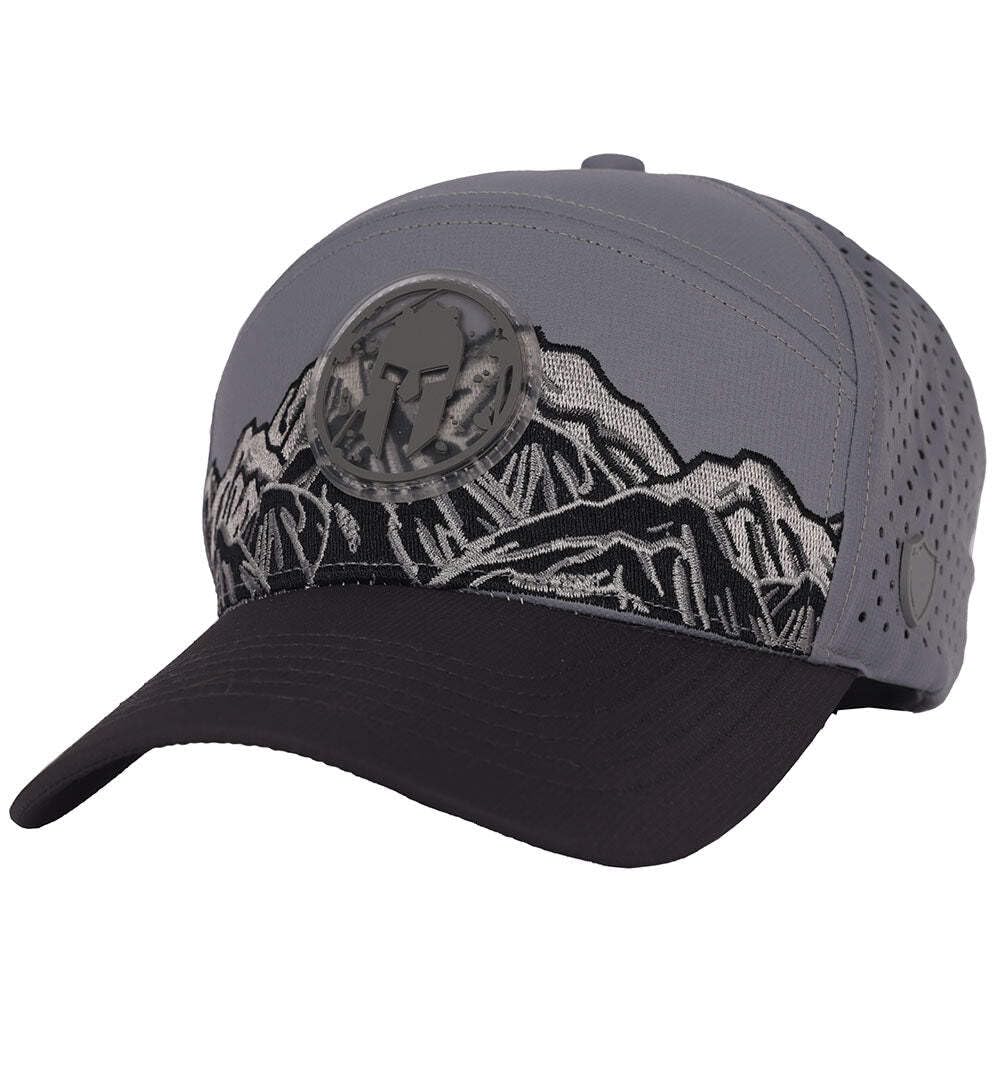 Graphite/Black Trucker Hat K15485