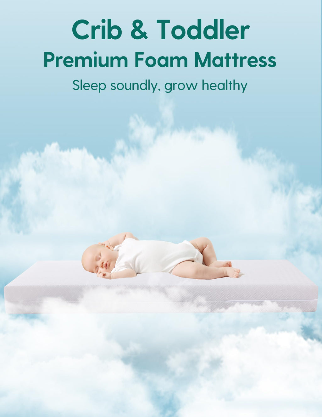 Memory Foam Crib Mattress Y724