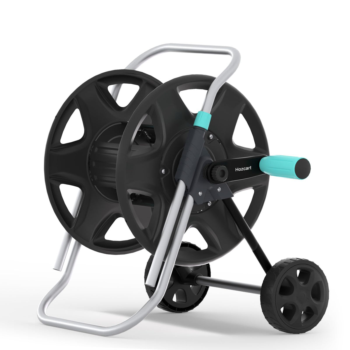 Metal Heavy Duty Garden Hose Reel Cart with Wheels K1063