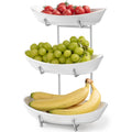 3 Tier Fruit Bowl Basket with Metal Stand N950