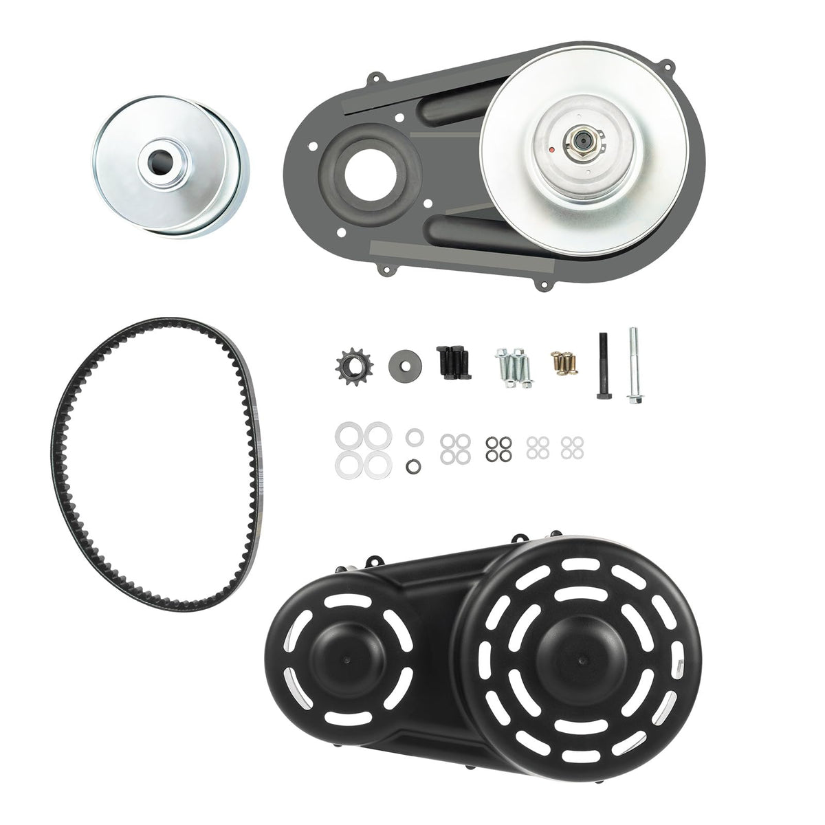 40 Series Torque Converter Kit, 3/4 Inch Driver 10 Tooth and 12 Tooth Chain Drive E899873