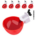 6 Packs Chicken Waterer Cups with Mounting Hole Opener Y596038