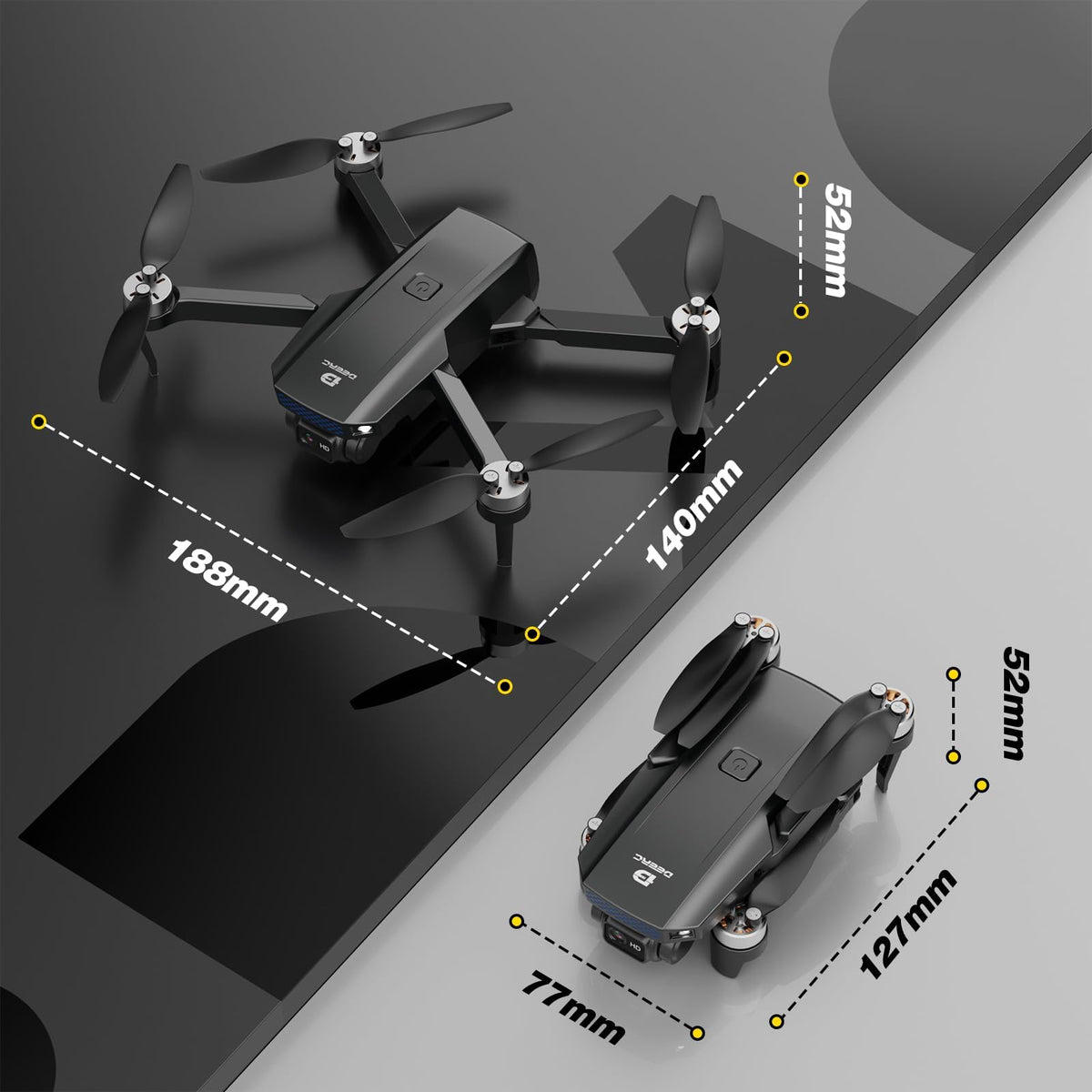 Camera Drone with 2 Batteries X534204