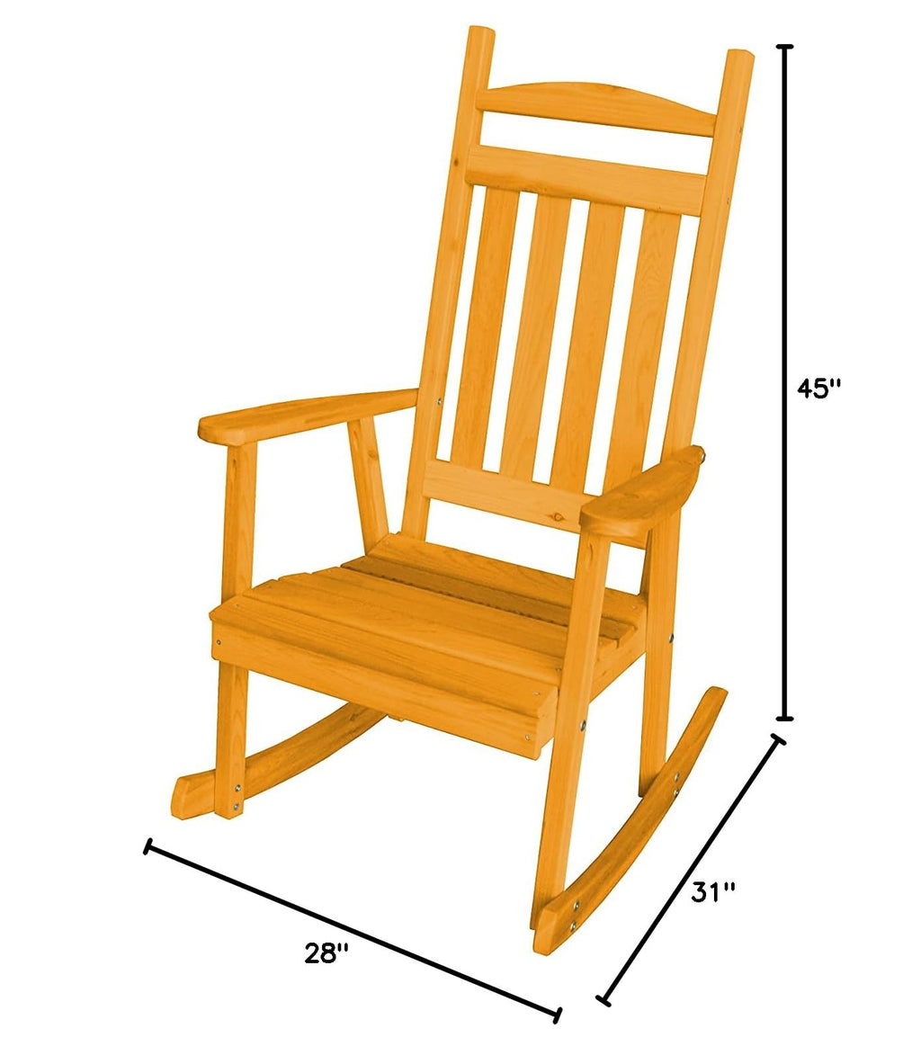 Outdoor Cedar Porch Rocker X7167