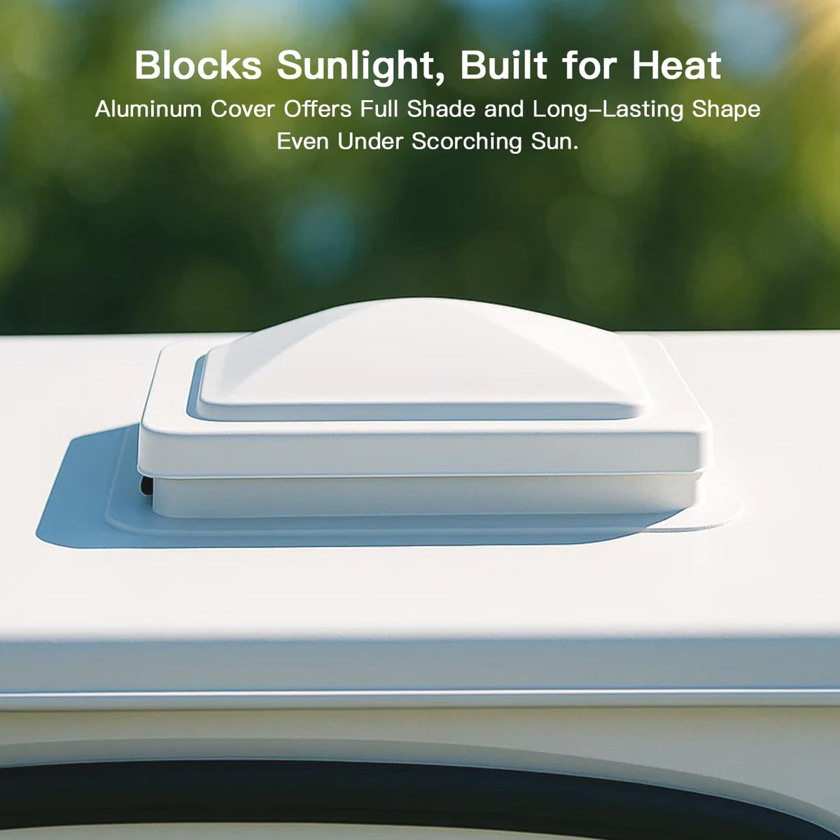Aluminum RV Roof Vent Cover 14x14 In D255