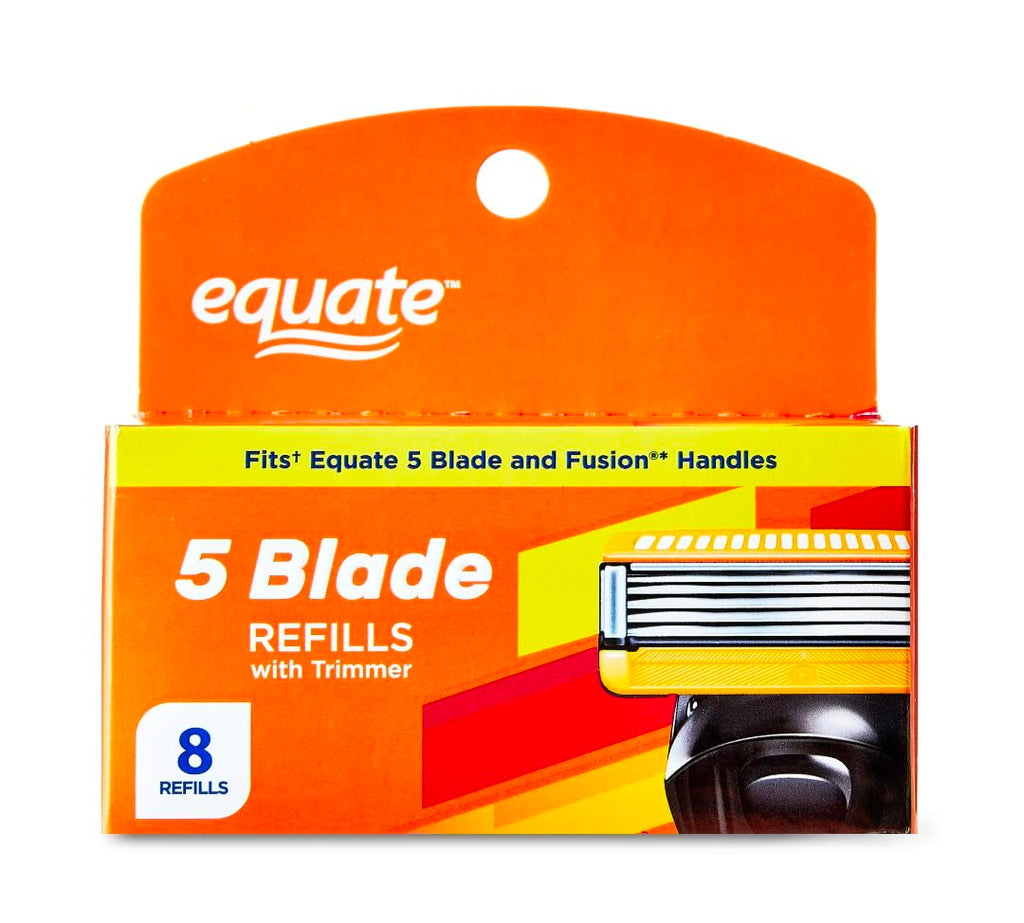 5 Blade Cartridges with Trimmer, 8 Count Z504685