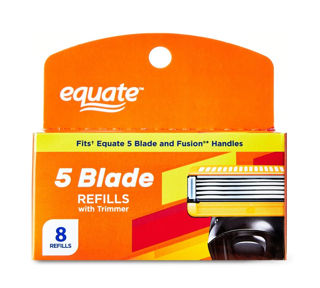5 Blade Cartridges with Trimmer, 8 Count Z504685