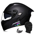 Flip Up Full Face Bluetooth Motorcycle Helmet with Dual Visor F17909