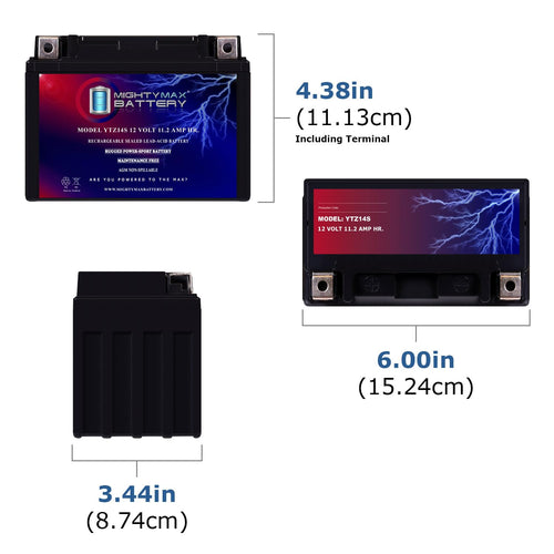 12v 11.2Ah 230CCA Battery V94227