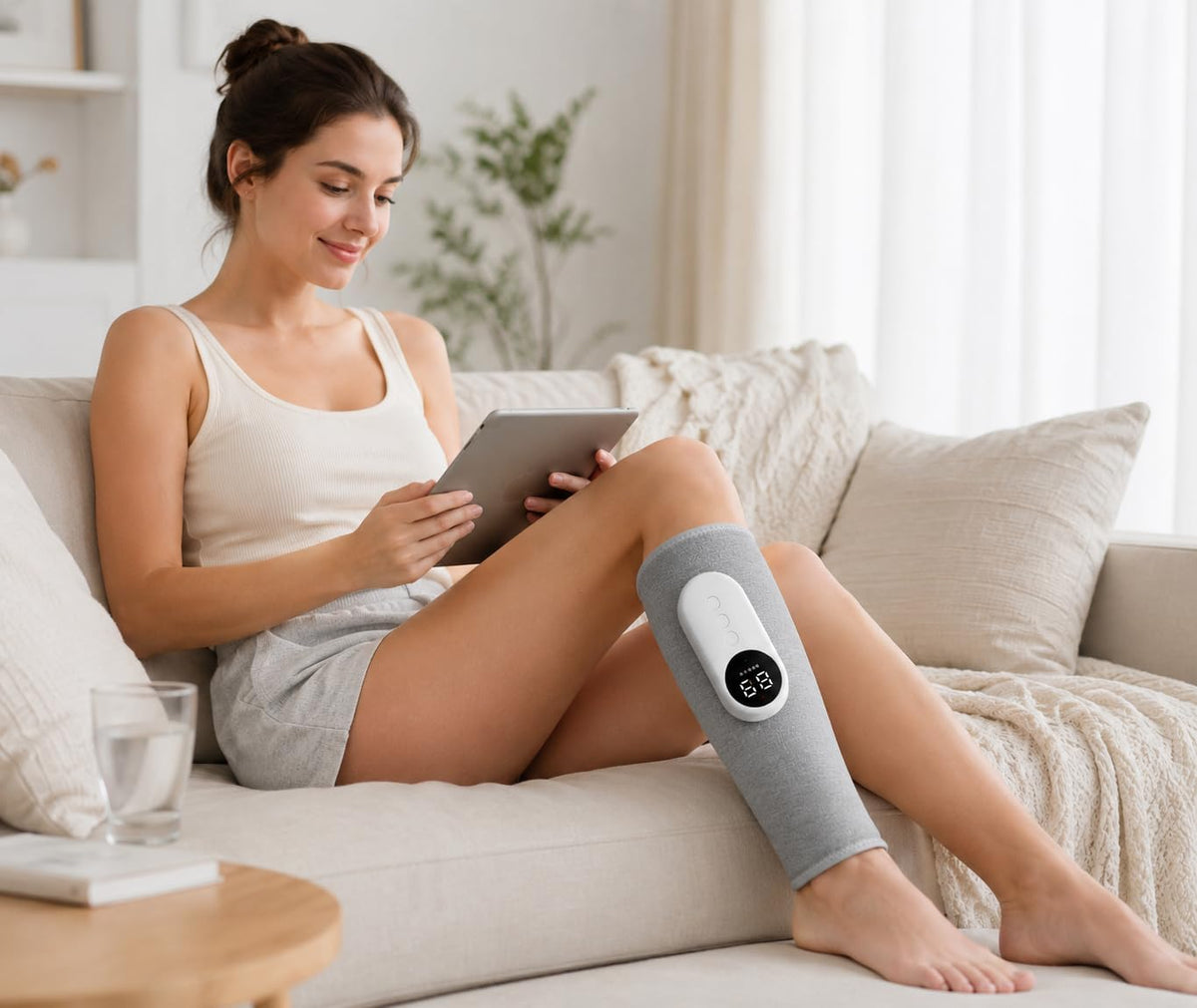 Cordless Air Massage Kneading Leg Massager B6773