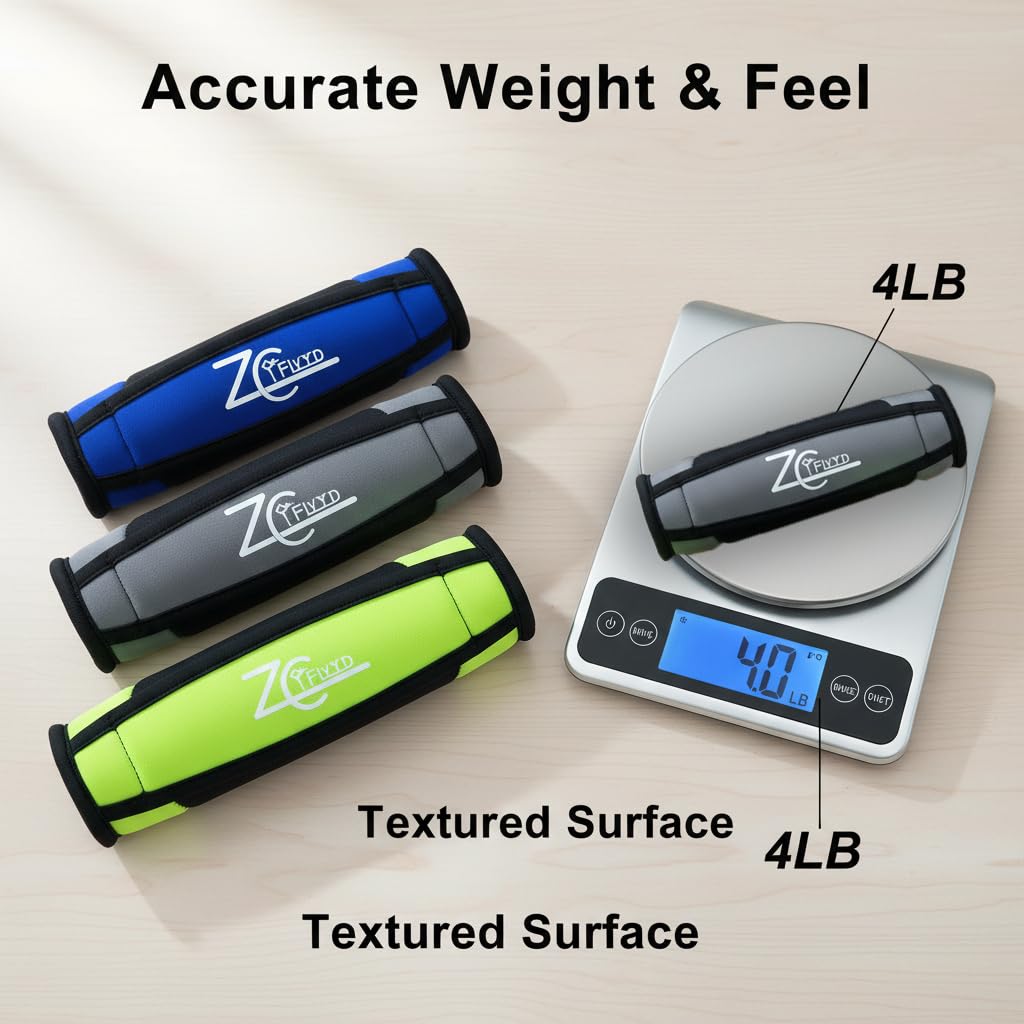 Soft Hand Weights with Hand Straps B309983