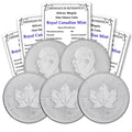 1 oz Canadian Maple Leaf Silver Coins R616790