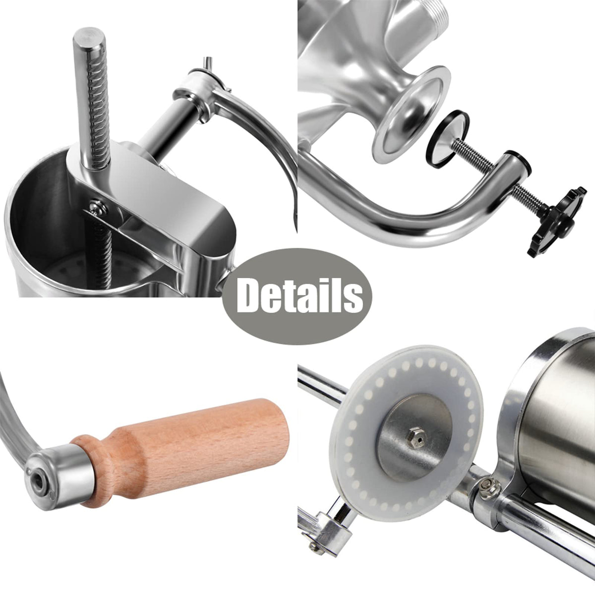 2.5 LBS Vertical Manual Sausage Stuffer P944143