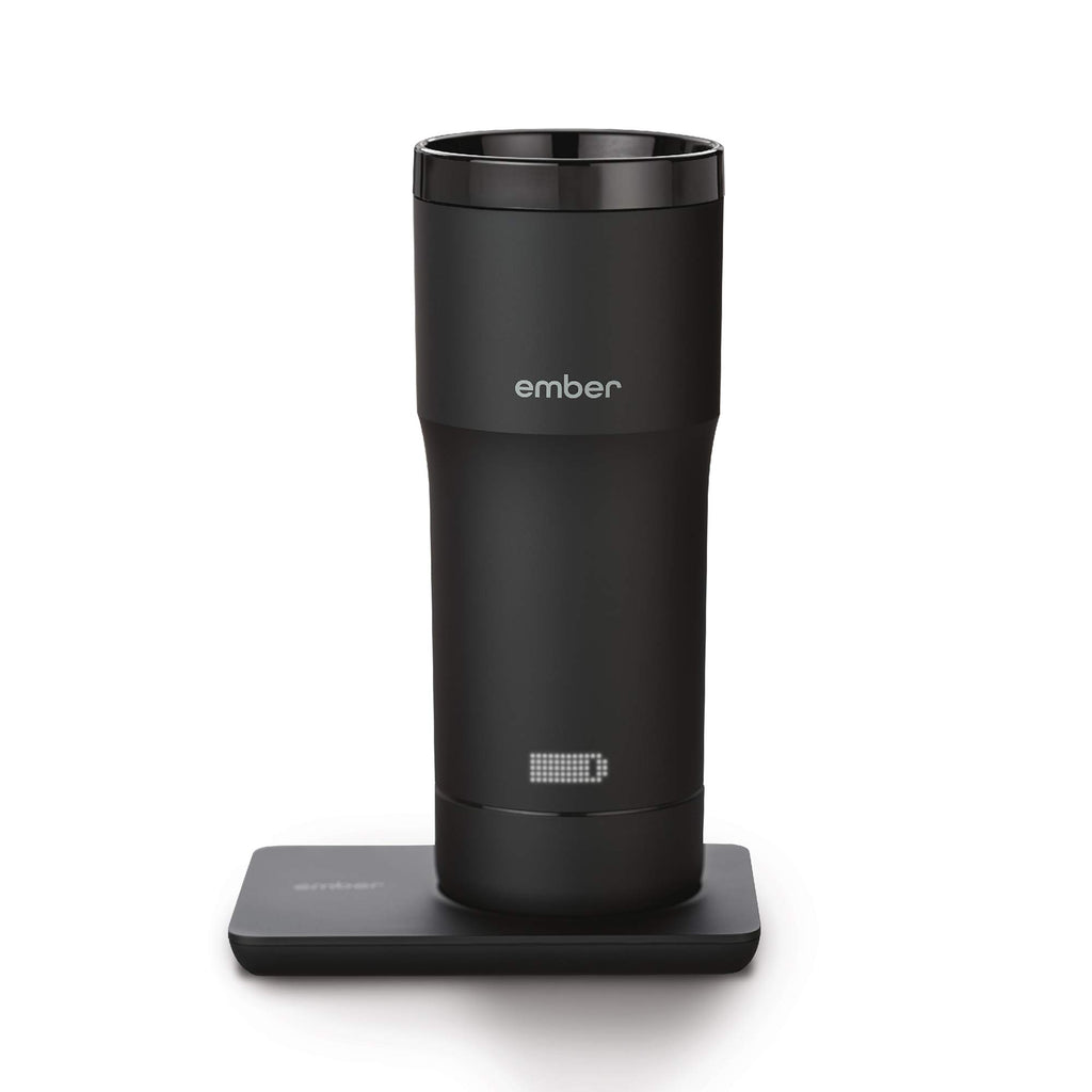 Black 12 Ounce Temperature Control Travel Mug L1470