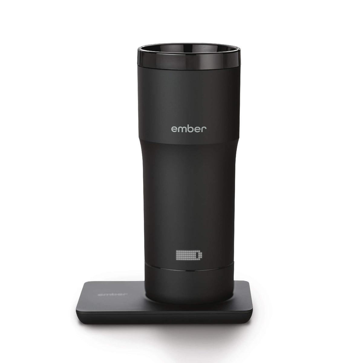 Black 12 Ounce Temperature Control Travel Mug L1470