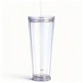24oz Insulated Tumbler with Lid and Straw K8012