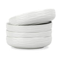 White Pasta Bowls Set of 4 U90857