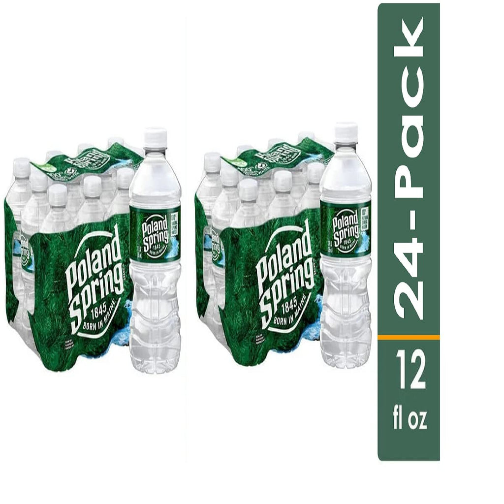 Poland Spring 100% Natural Spring Water 24 x 12 fl oz Q7214