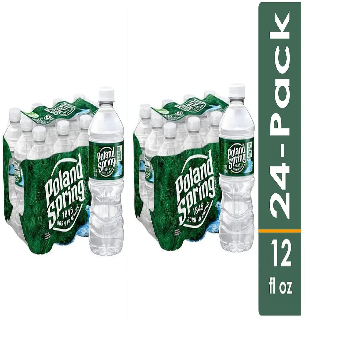 Poland Spring 100% Natural Spring Water 24 x 12 fl oz Q7214