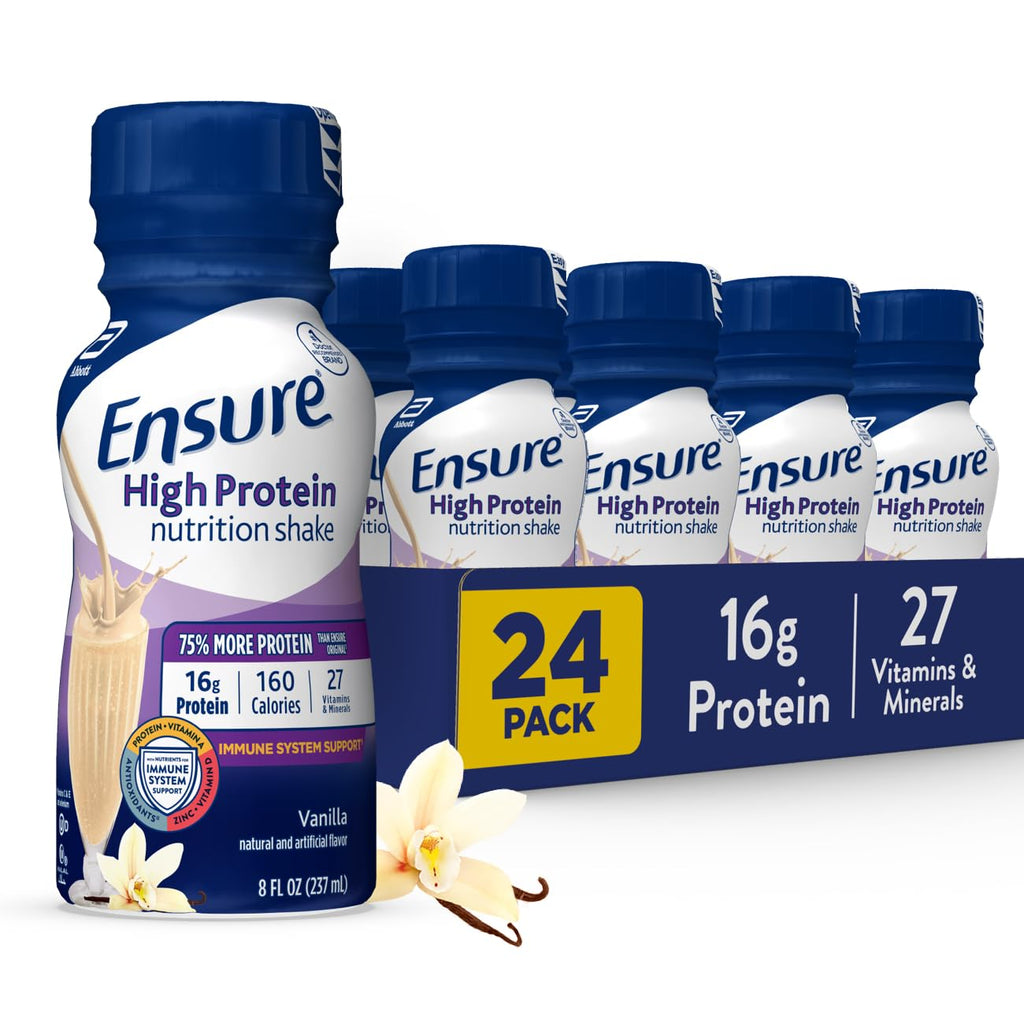 Vanilla Nutrition Shake With Fiber, 24 Pack J911374