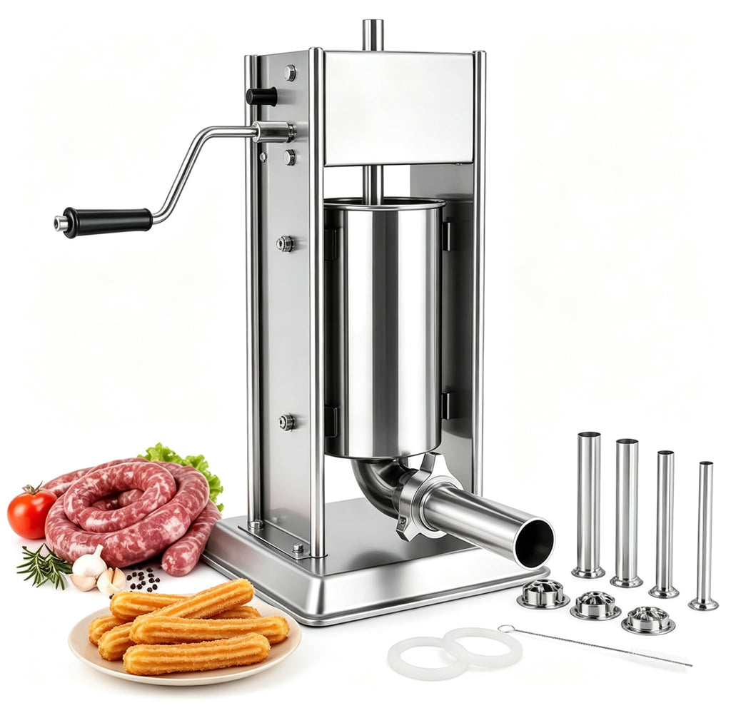 3-in-1 Manual Sausage Stuffer 15LB Y601