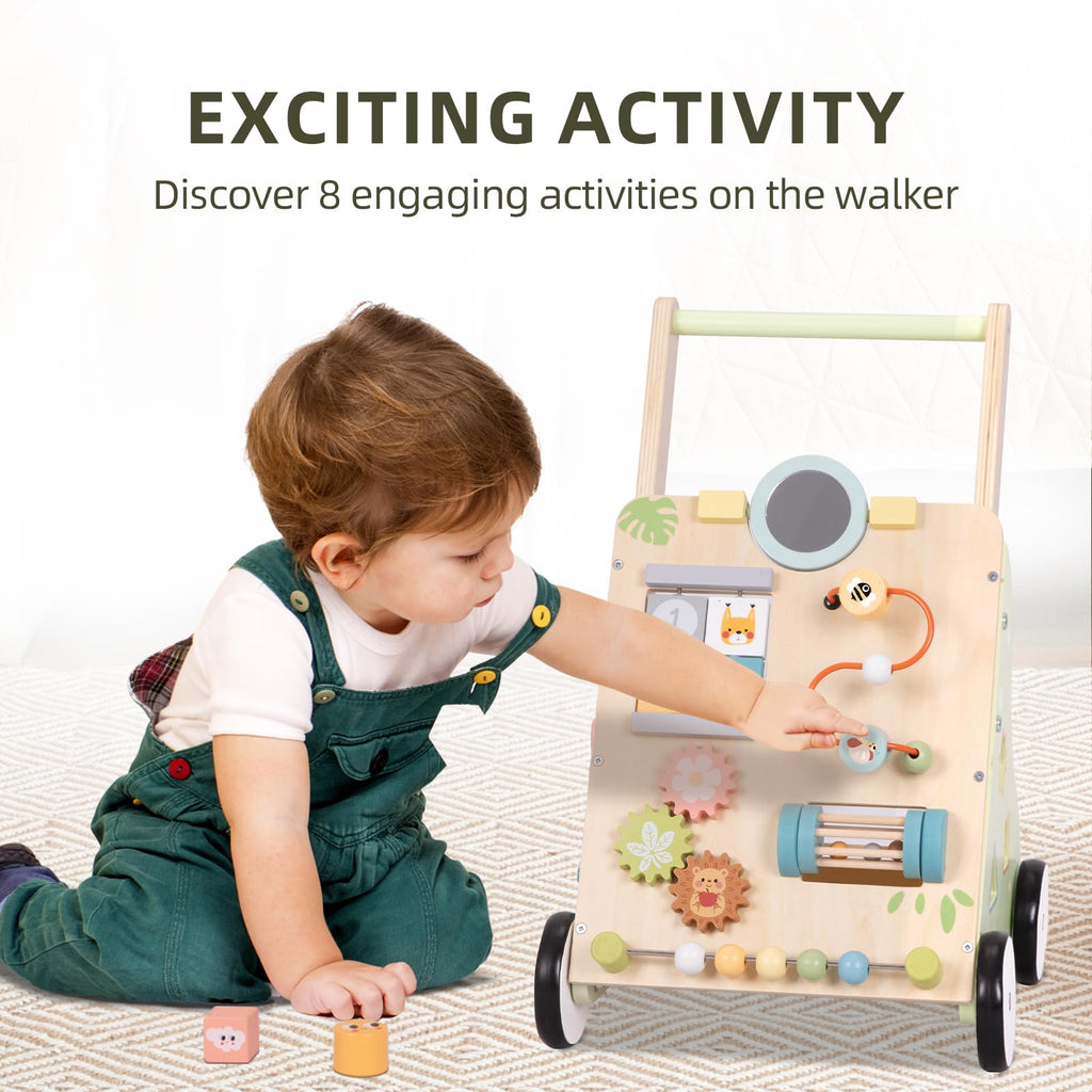 Wooden Baby Walker with Wheels Z15392