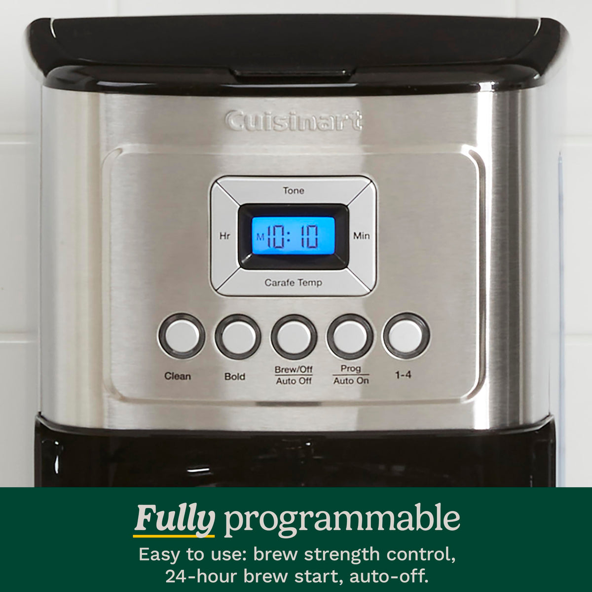 Programmable 14-Cup Glass Carafe Coffee Maker D85565