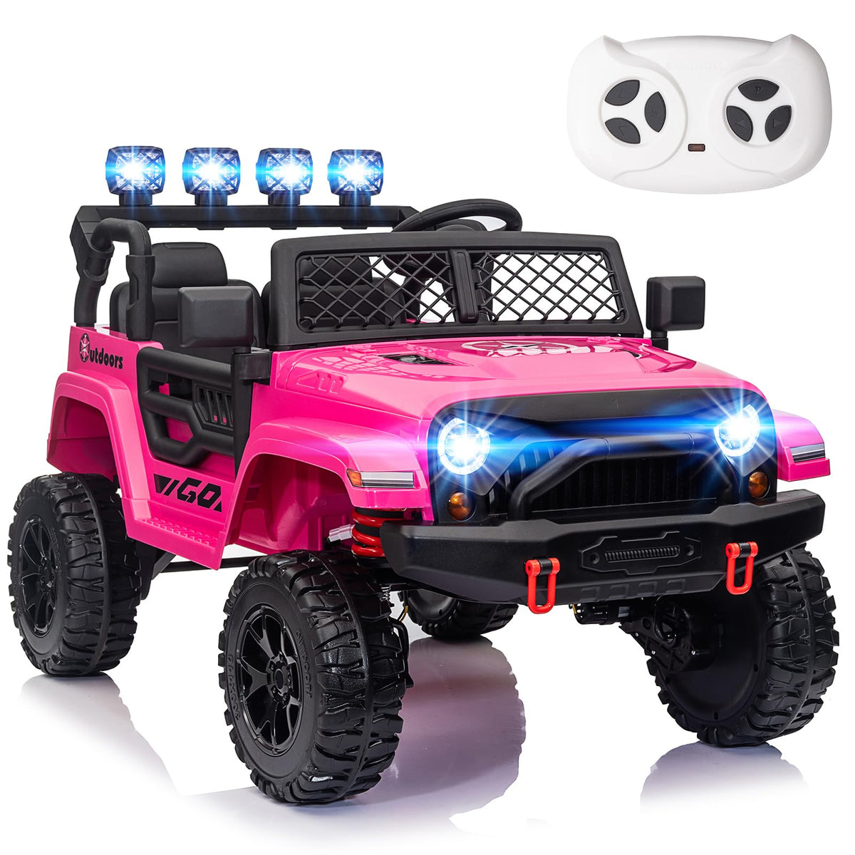 24V 2 Seater 4WD Ride On Truck Q3824