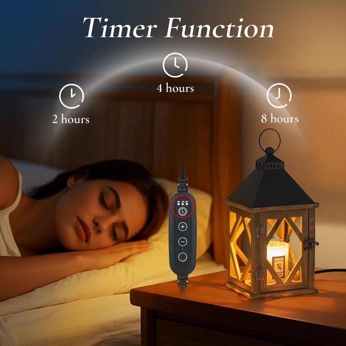 Candle Warmer Lamp with Timer F8727
