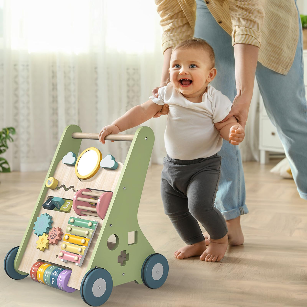 Wooden Baby Walker J153720