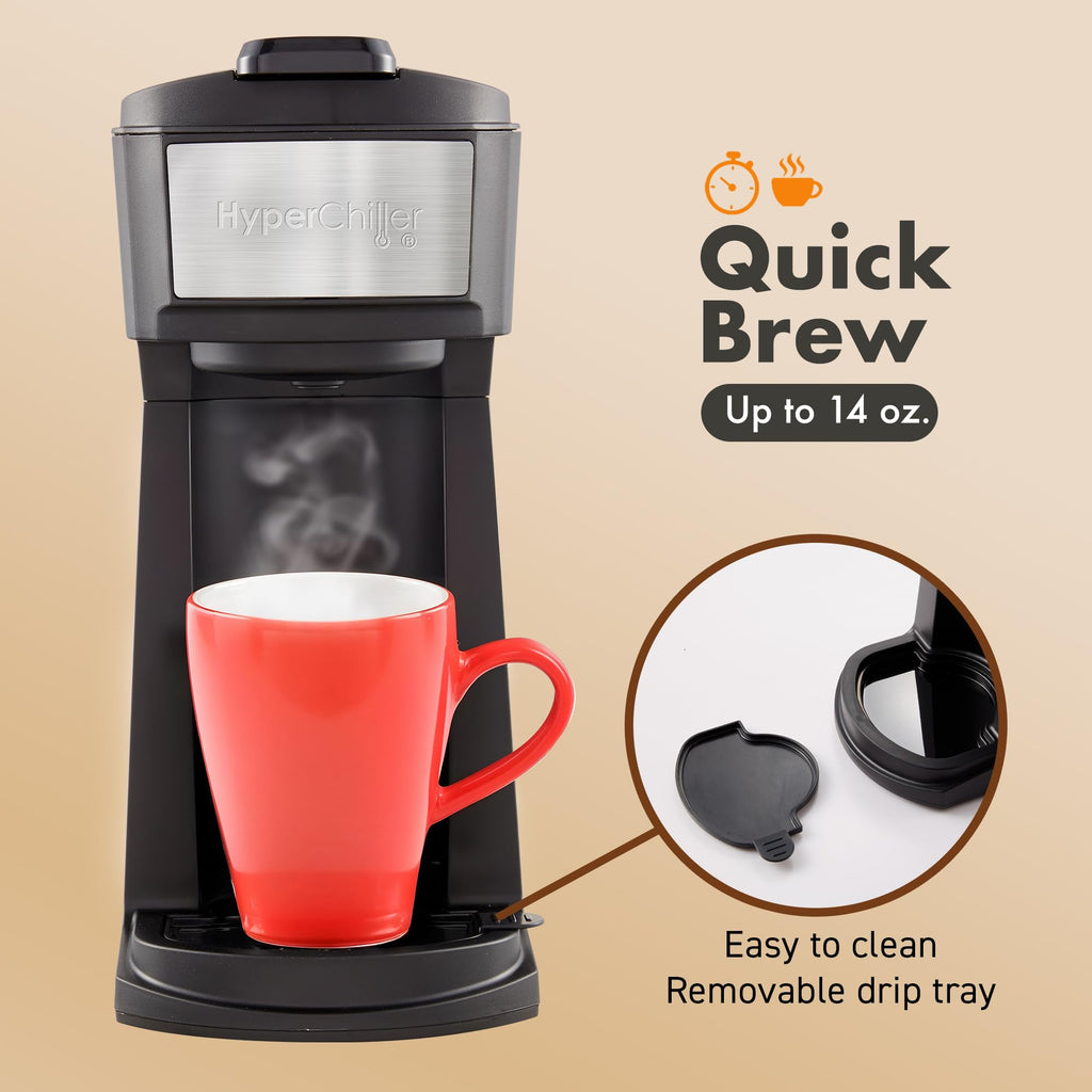Black Iced Hot Coffee Maker A82631