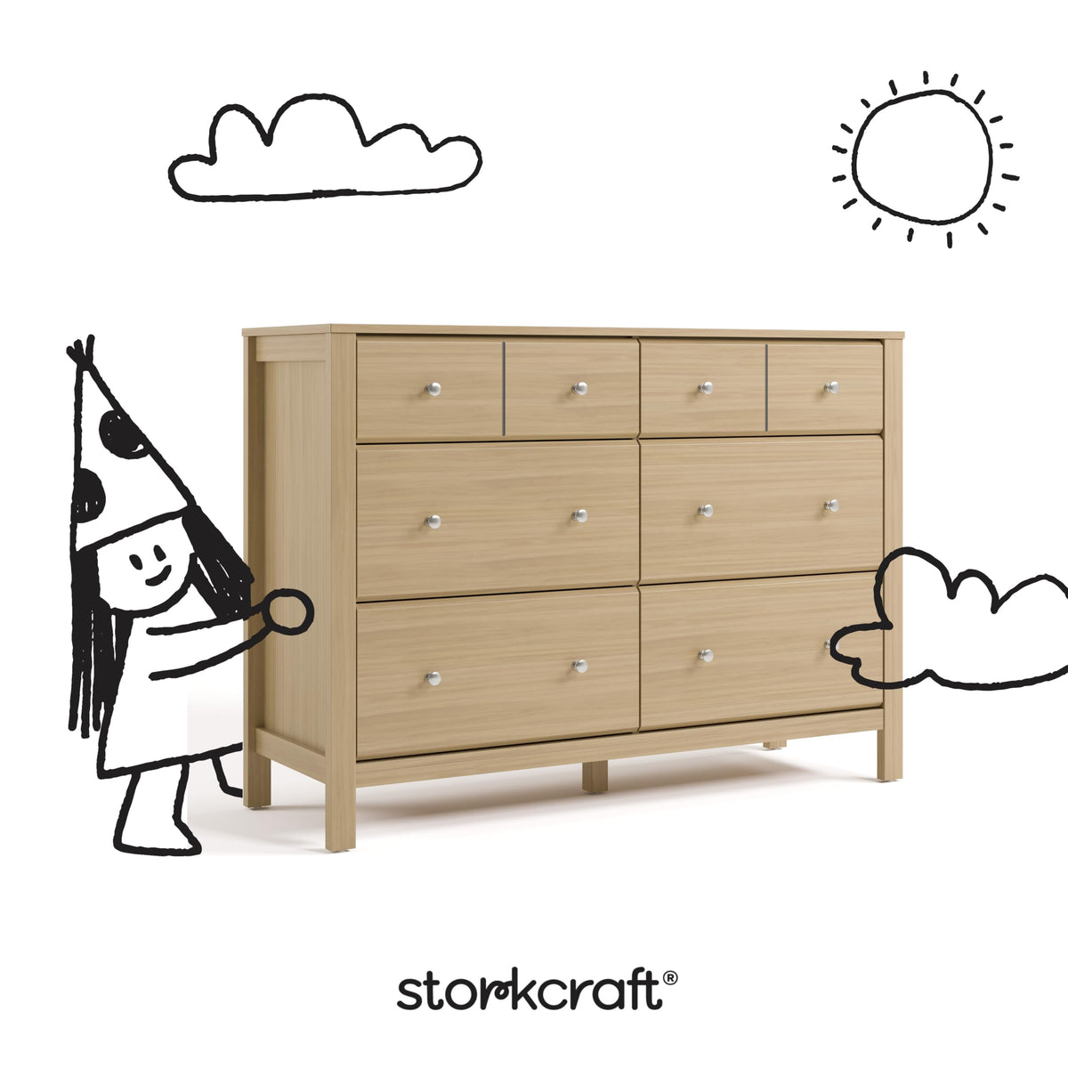 6 Drawer Dresser I597207