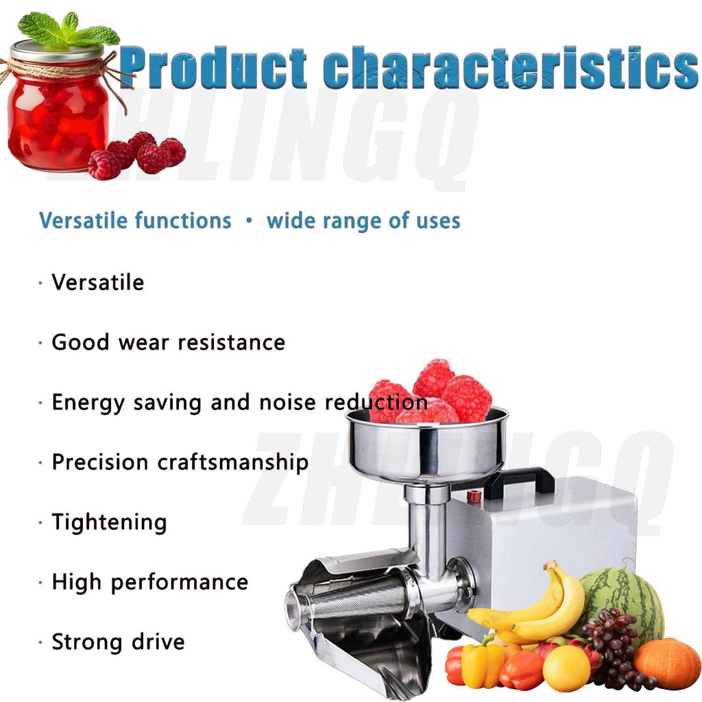450W Electric Tomato Strainer and Press Stainless Steel O45590