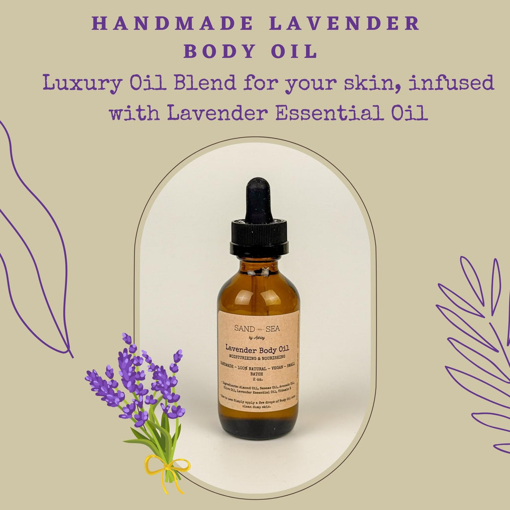 Handmade Lavender 13 Pc Spa Gift Basket K9546