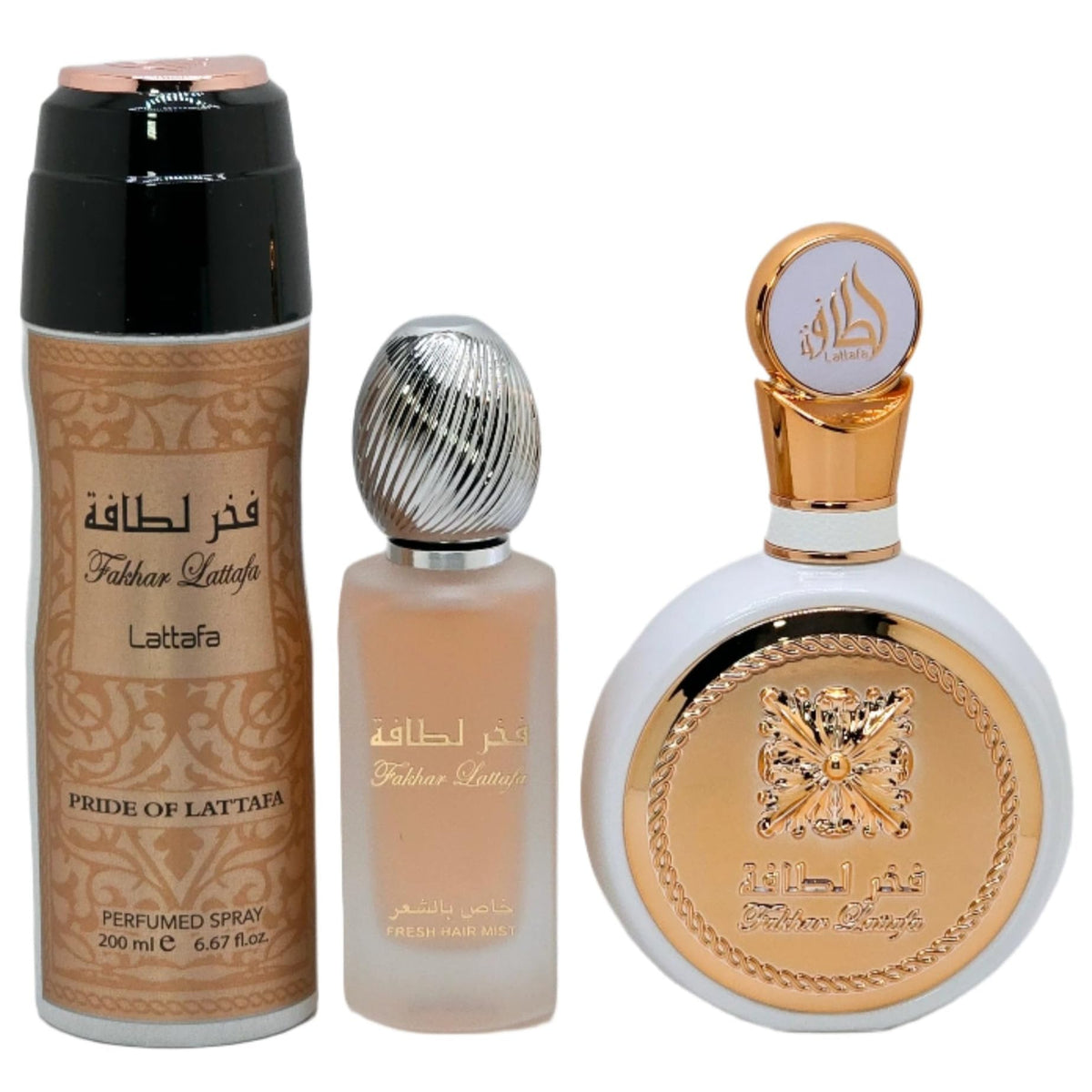 3 Piece Eau de Parfum Hair Mist Deodorant Spray Set F7214