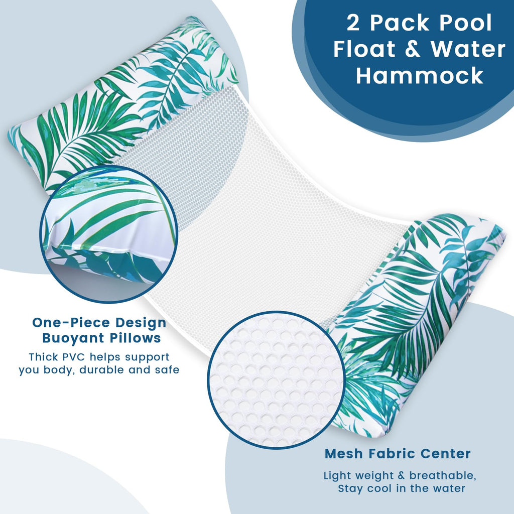 2 Pack Inflatable Pool Floats C8993
