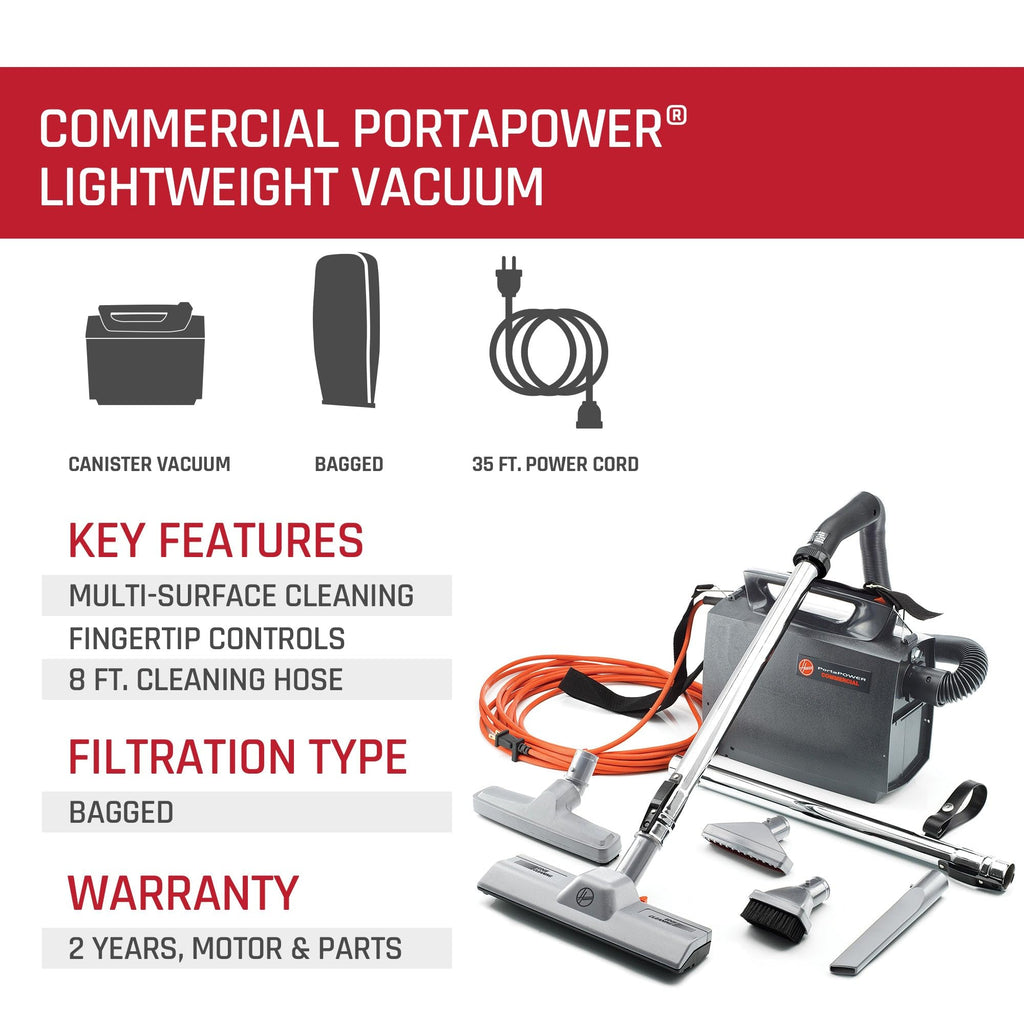 Commercial Canister Vacuum Cleaner V8666